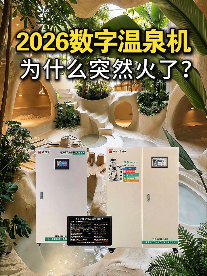 2026数字温泉机，为什么突然火了？