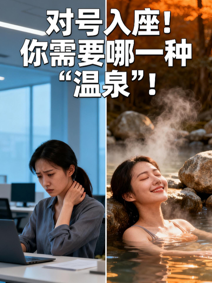 对号入座！你需要哪一种“温泉”！